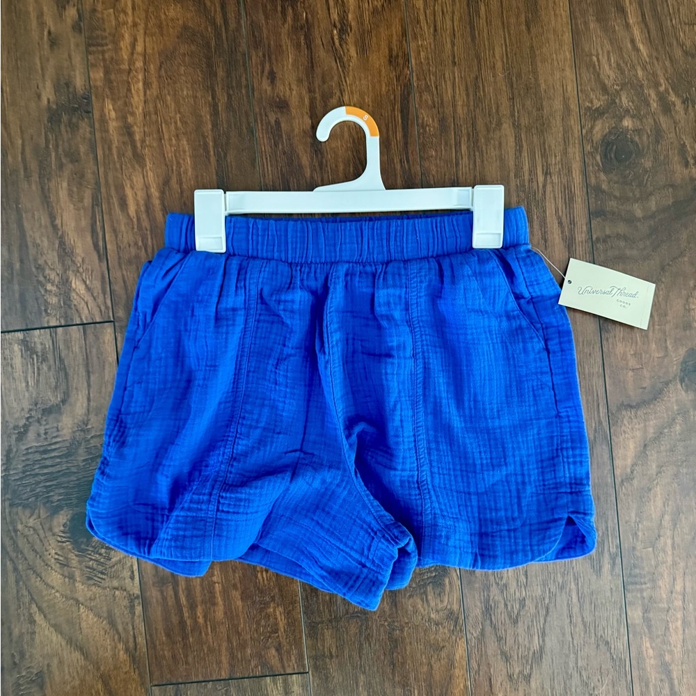 Shorts with pockets Bundle of Five pairs, super soft blue